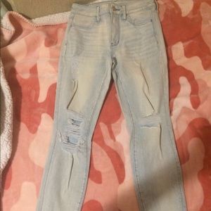 American Eagle high rise jeans